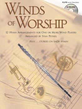 Paperback Winds of Worship: Flute [With CD] Book