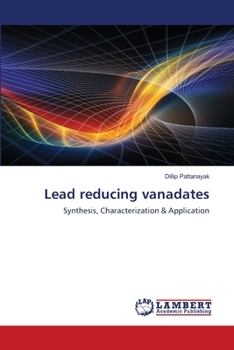 Paperback Lead reducing vanadates Book