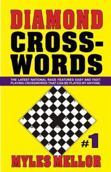 Paperback Easy Diamond Crosswords #1 Book