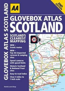 Spiral-bound Glovebox Atlas Scotland Sp Book