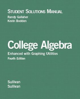 Paperback College Algebra: Student Solutions Manual Book