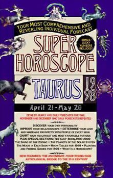 Paperback Super Horoscopes 1998: Taurus Book