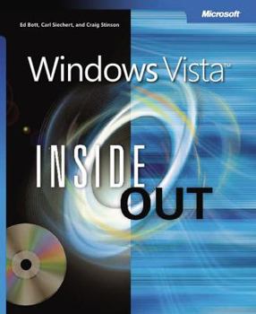 Paperback Windows Vista Inside Out [With CD-ROM] Book
