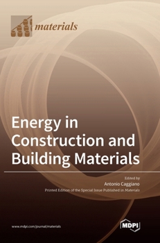 Hardcover Energy in Construction and Building Materials Book