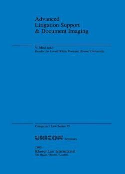 Paperback Advanced Litigation Support and Document Imaging Book