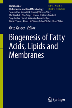 Hardcover Biogenesis of Fatty Acids, Lipids and Membranes Book