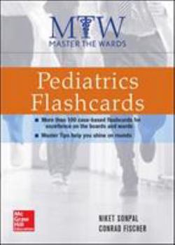 Paperback Master the Wards: Pediatrics Flashcards Book