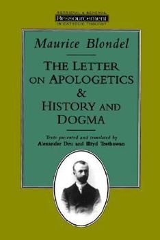 The Letter on Apologetics & History and Dogma - Book  of the Ressourcement