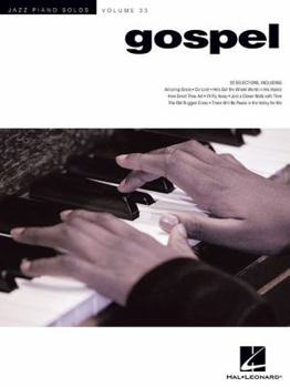 Paperback Gospel: Jazz Piano Solos Series Volume 33 Book