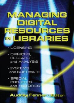 Paperback Managing Digital Resources in Libraries Book