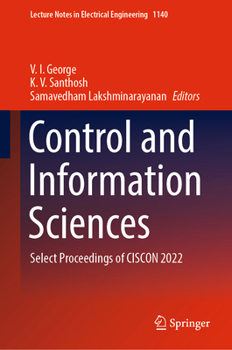 Hardcover Control and Information Sciences: Select Proceedings of Ciscon 2022 Book