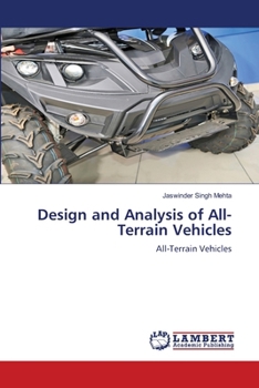 Paperback Design and Analysis of All-Terrain Vehicles Book