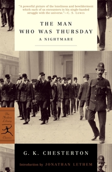 Paperback The Man Who Was Thursday: A Nightmare Book