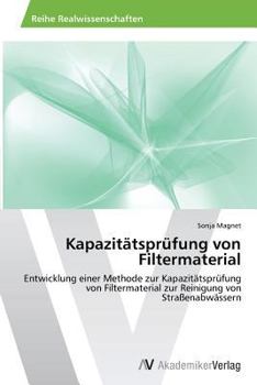 Paperback Kapazitätsprüfung von Filtermaterial [German] Book