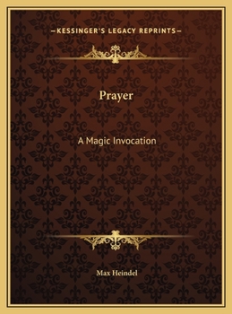Hardcover Prayer: A Magic Invocation Book