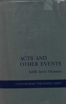 Hardcover Acts and Other Events Book