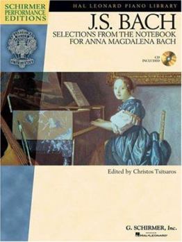 Paperback Selections from the Notebook for Anna Magdalena Bach Book/Online Audio [With CD] Book