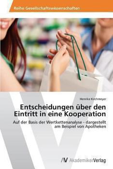 Paperback Entscheidungen über den Eintritt in eine Kooperation [German] Book