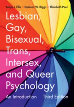 Hardcover Lesbian, Gay, Bisexual, Trans, Intersex, and Queer Psychology: An Introduction Book