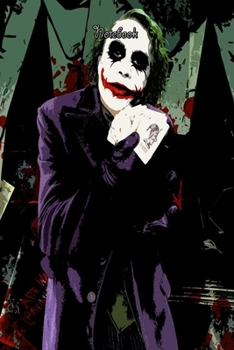 The Jocker Design 85  Notebook Comics For Jocker Fans and Lovers: Lined Notebook / Journal Gift, 120 Pages, 6x9, Soft Cover, Matte Finish