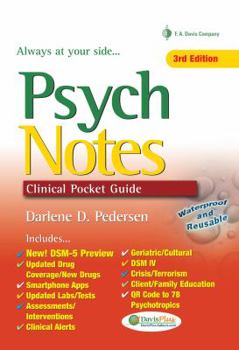 Psych notes: Clinical Pocket Guide