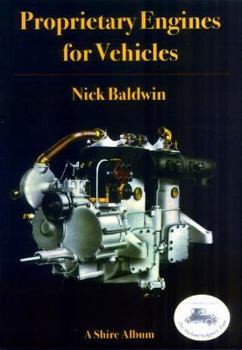 Paperback Proprietary Engines for Vehicles Book