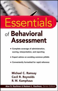 Paperback Essentials of Behavioral Assessment Book