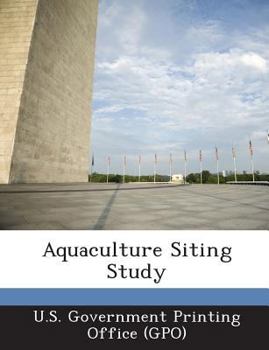 Paperback Aquaculture Siting Study Book