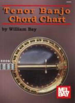 Paperback Tenor Banjo Chord Chart Book