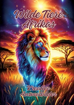 Wilde Tiere Afrikas: Kreative Ausmalbilder (German Edition)