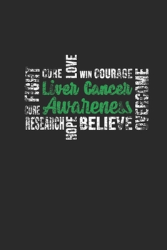 Liver Cancer Awareness: Graph Paper Notebook (6" x 9" - 120 pages) ~ Liver Cancer Awareness Themed Notebook for Daily Journal, Diary, and Gift