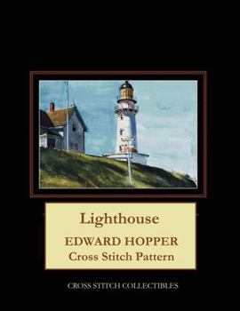 Paperback Lighthouse: Edward Hopper Cross Stitch Pattern Book