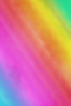 Journal: Rainbow Colorful Trendy Wide Ruled Notebook Notepad or Journal