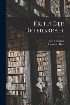 Paperback Kritik der Urteilskraft [German] Book