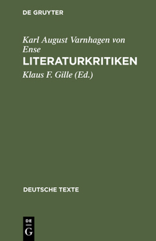 Hardcover Literaturkritiken: Mit Einem Anhang: Aufsätze Zum Saint-Simonismus [German] Book