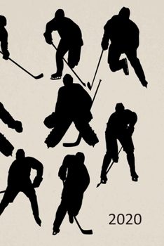 2020: Planner, Ice Hockey, Organiser- Week Per View.  Ice Hockey Gift