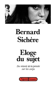 Paperback Eloge du sujet [French] Book
