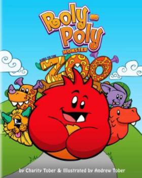 Paperback Roly-Poly Monster Goes to the Zoo Book
