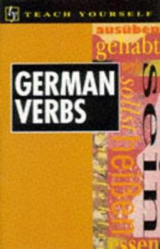Paperback German Verbs (Teach Yourself) Book