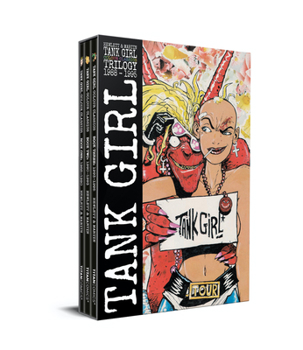 Paperback Tank Girl: Color Classics Trilogy (1988-1995) Boxed Set (Graphic Novel) Book