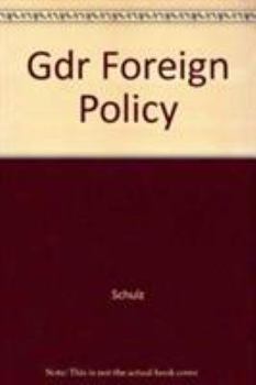 Hardcover Gdr Foreign Policy Book