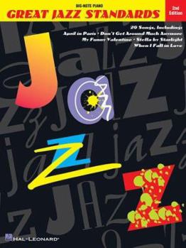 Great Jazz Standards - Book  of the Big-Note Piano
