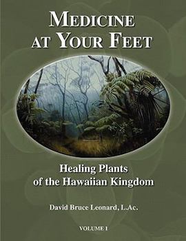 Paperback Medicine at Your Feet: Healing Plants of the Hawaiian Kingdom Vol. 1 Book