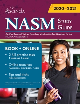 Paperback NASM Study Guide: Certified Personal Trainer Exam Prep with Practice Test Questions for the NASM CPT Examination Book