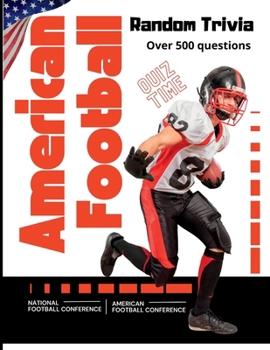Paperback American football: Random Trivia Book