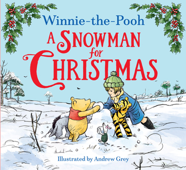 Paperback Winnie-The-Pooh Snowman PB Book