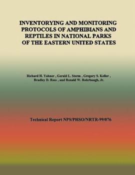 Paperback Inventorying and Monitoring Protocols of Amphibians and Reptiles in National Parks of the Eastern United States Book