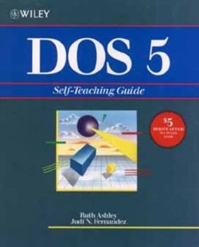 Paperback DOS 5: Self-Teaching Guide Book