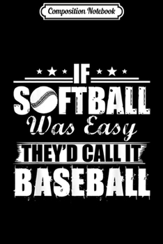 Composition Notebook: I'm Not Just Her Mom I'm Her Number One Fan Softball  Journal/Notebook Blank Lined Ruled 6x9 100 Pages