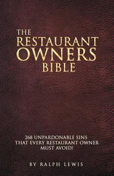 Paperback The Restaurant Owners Bible Book